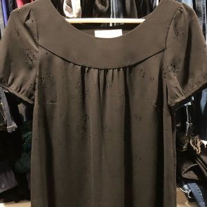 Urban Outfitters black embossed top